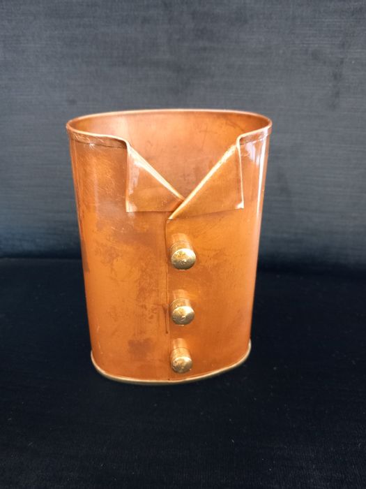Porta Lápis Camisa em Cobre - NOVO