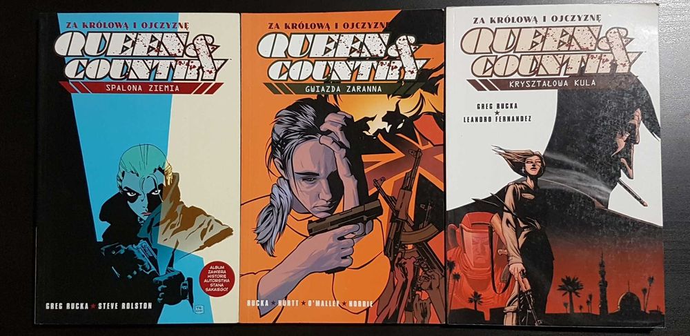 Queen and Country Za królową i ojczyznę Rucka Hurtt O'malley Norrie