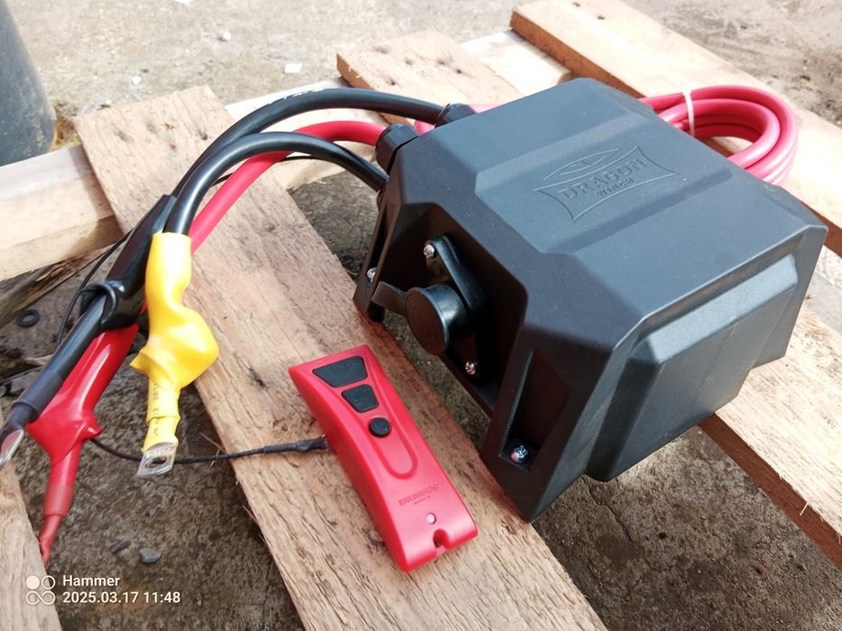 Kompletne sterowanie wyciągarki, wciagarki Dragon Winch