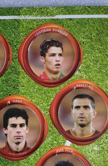 Colecção Oficial Selecção 2004 com CR7 Rookie