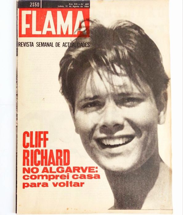 CLIFF Richard no Algarve