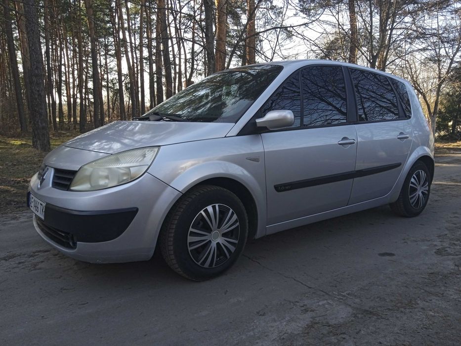 Мінівен Renault Scenic II 1.6 ГАЗ – БЕНЗИН 2005 року