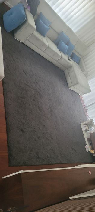 Carpete antracite grandes dimensões 4x3.30m