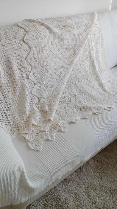 Toalha de mesa feita á mão