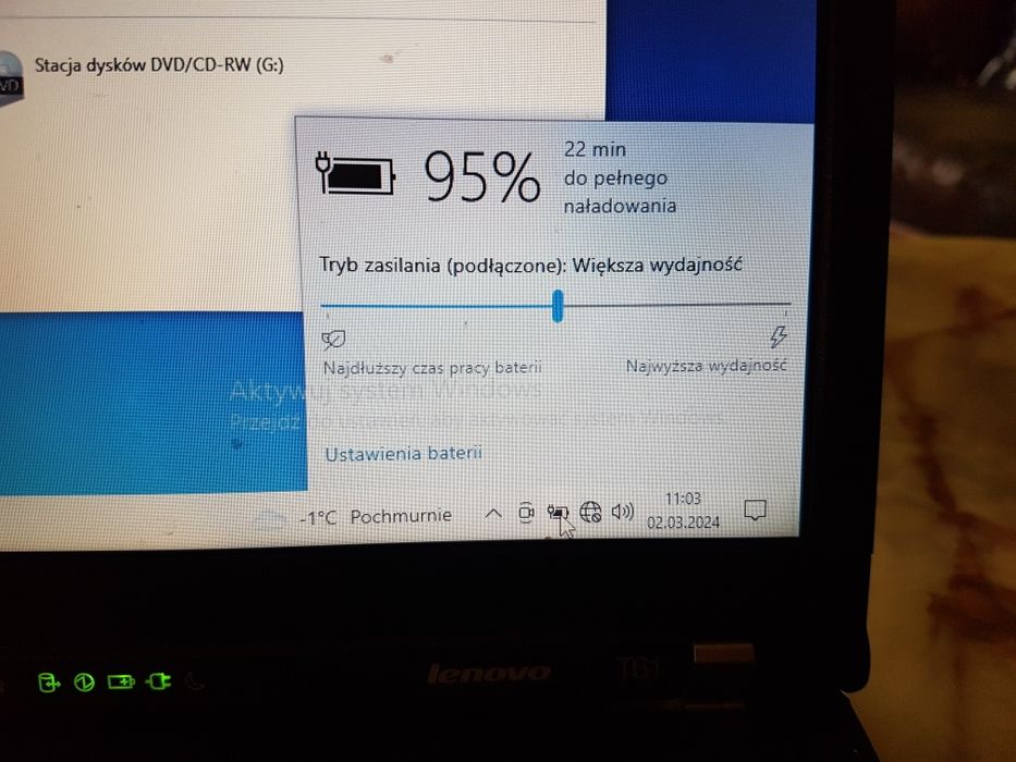 Lenovo ThinkPad T61 roz 14”