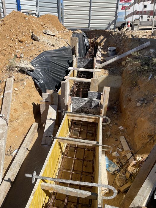 Cofragem, concreto Armado