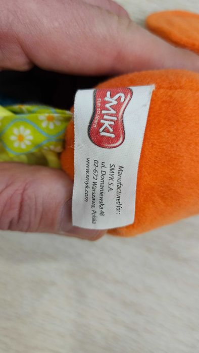 Dwie maskotki zawieszki sensoryczne Playgro i SMYK