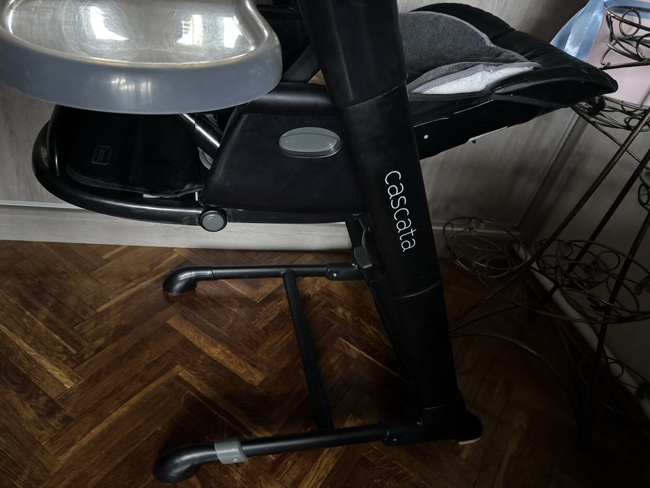 Стільчик-гойдалка Carrello Cascata CRL-10303/1 Space Black