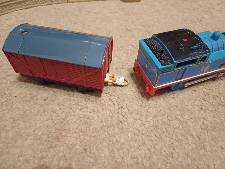 Tomek i przyjaciele zestaw Pracowity dzień Tomka - Tomek i 2 wagony