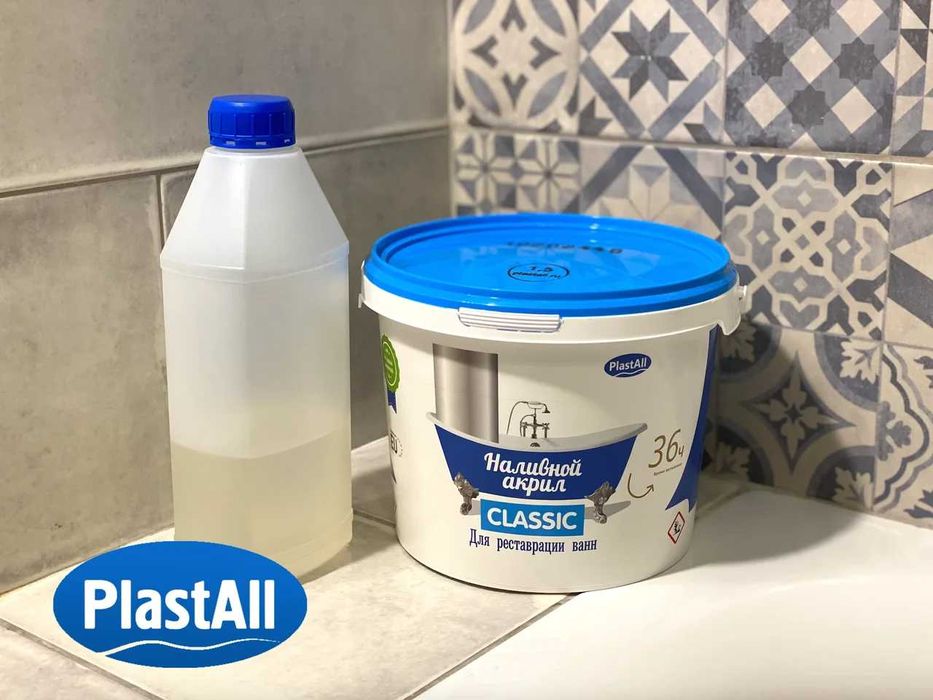 Наливний акрил Plastall