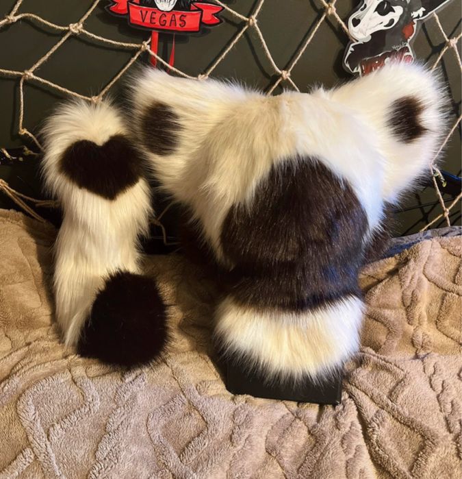 Furry Fursuit Head Tail Fursona Kemono Fury Maska