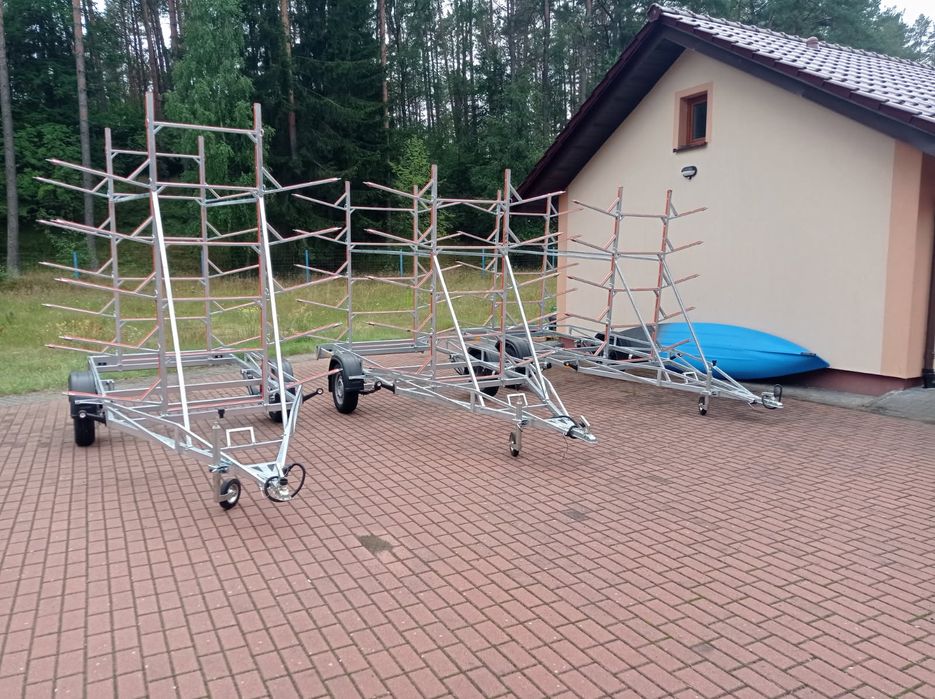 Przyczepa na 15 kajaków nowa