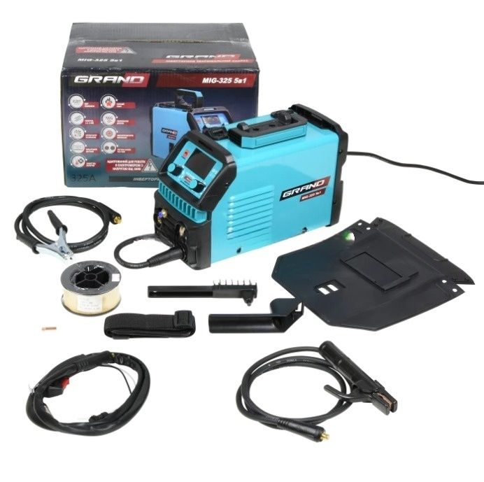 Полуавтомат Чехия 325 5 в 1 Сварочный Зварювальний MiG MMA Tig Сварка