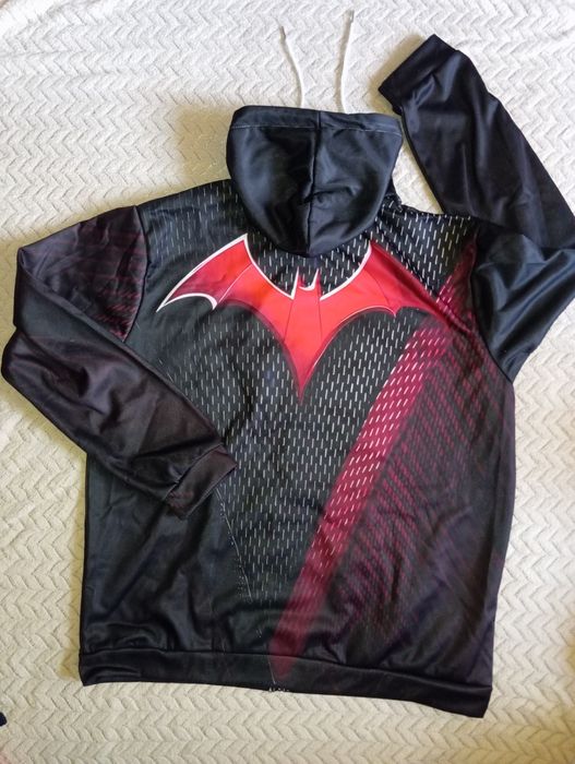 Bluza rozpinana z kapturem ,, Batman " 2xl-3xl