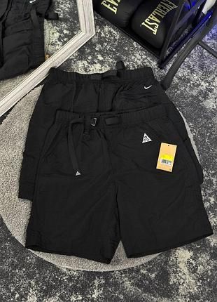 Шорти Nike AGG чорні/хакі М/L