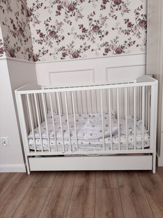 Lozeczo dzieciece z szufladą 120X60