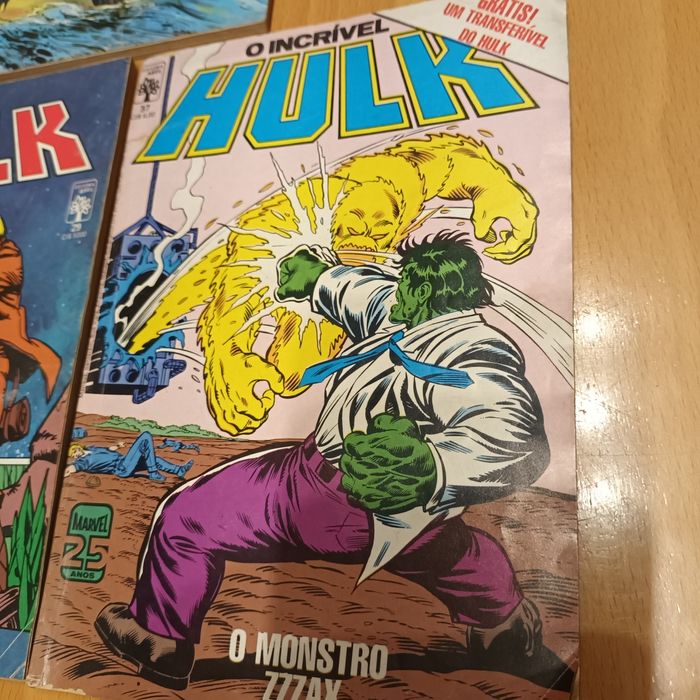 Revistas o incrivel Hulk