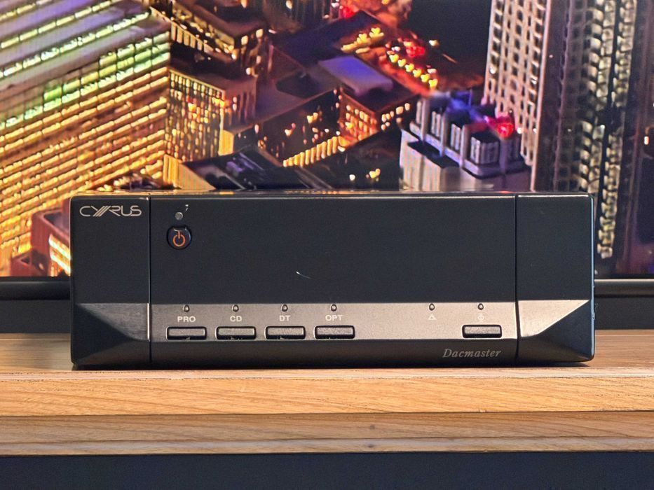 Cyrus DACmaster — британский R2R мультибитный ЦАП AD1862N-J Japan grade, XLR + AES/EBU | England 90-х, очень высокая детализация