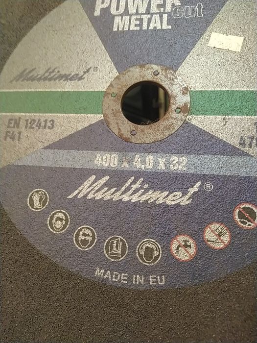 Duża tarcza do metalu