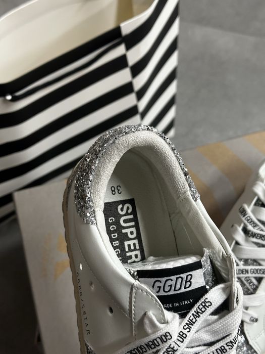 Кеди golden goose superstar 38 білі