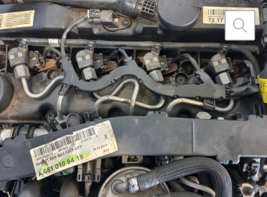 MOTOR MERCEDES w205 REF 651921