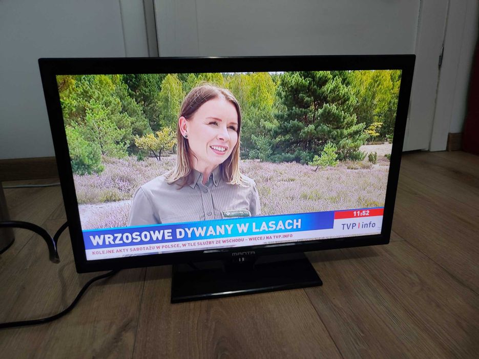 Telewizor Manta 19LHN122D || 19'', DVB-T2 HEVC H.265, HDMI; do ZK/AŚ
