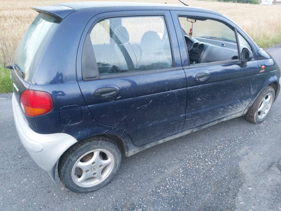 Drzwi zderzak szyba części matiz