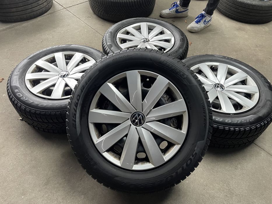 Koła felgi vw passat b8 16 cali 5x112 audi oryginał zima zimowe