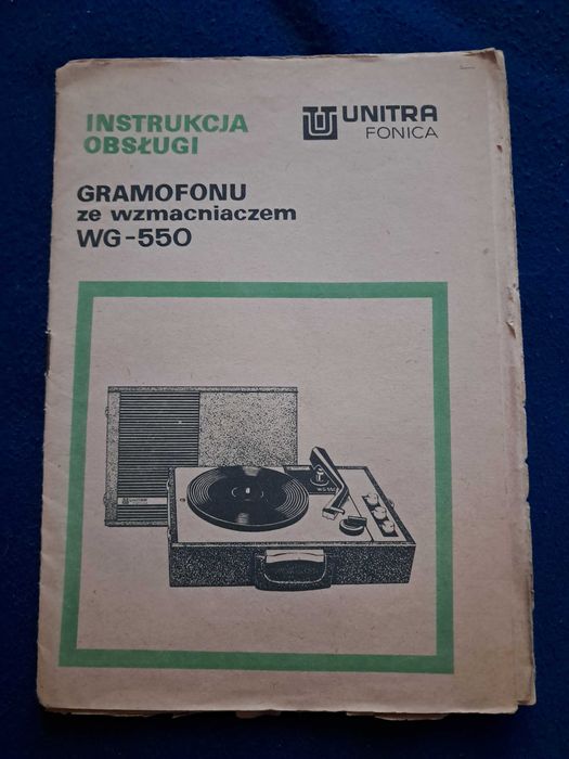 Unitra fonica gramofon