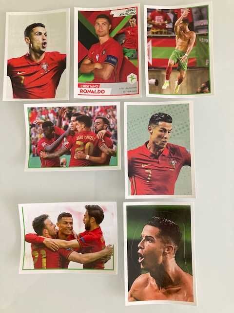 Cromos Fome de vencer 2022 (são 984), normais, raros, dourados, CR7*
