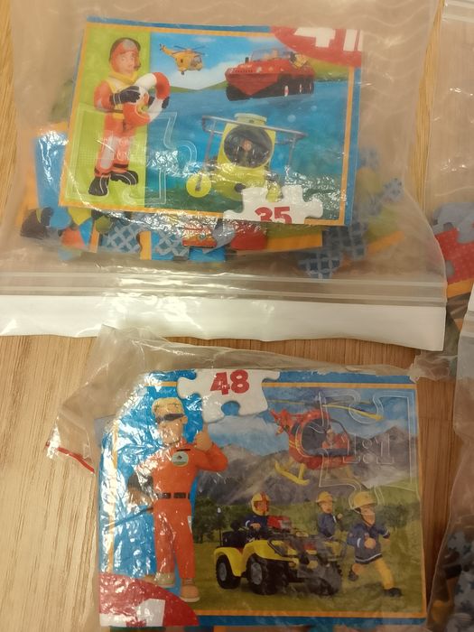 Puzzle Trefl 4+ zestaw Strażak Sam