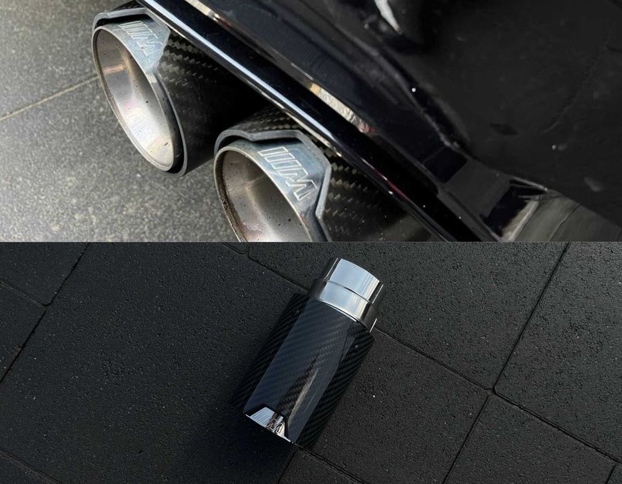 Карбоновые глушители BMW "M"/ F10 F06 F12 F15 F25 F30 G05 G20 G30 БМВ