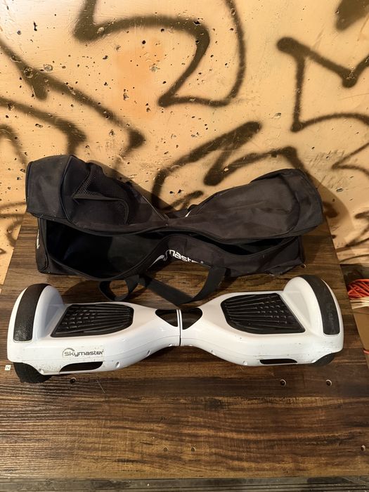 Hooverboard skymastet bialy