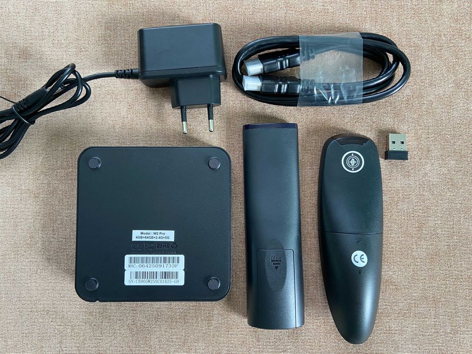 Смарт тв приставка tanix w2 pro 4/64gb android 11 tv box