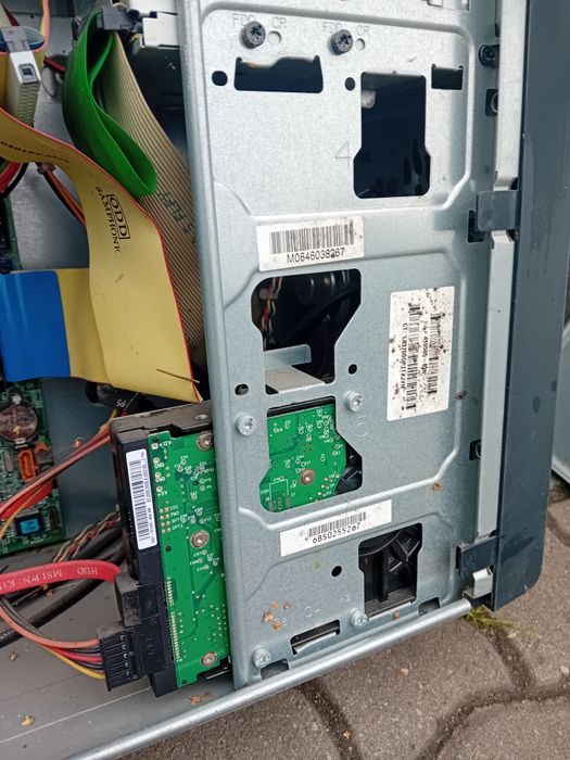 Retro PC HP Compaq dx2200 - OKAZJA DLA PASJONATA kompletny (ok. 2006 rok)