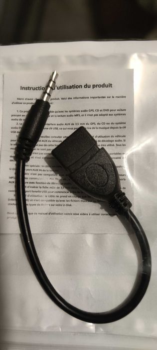 Conversor Jack 3,5mm para USB