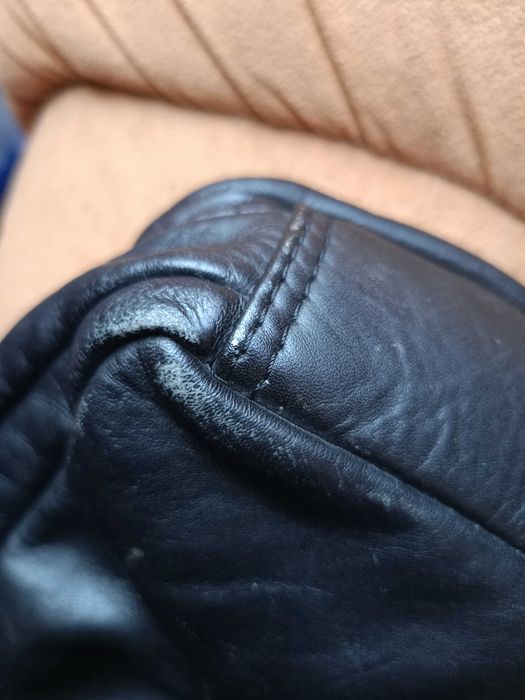 Torebka na ramię ze skóry naturalnej