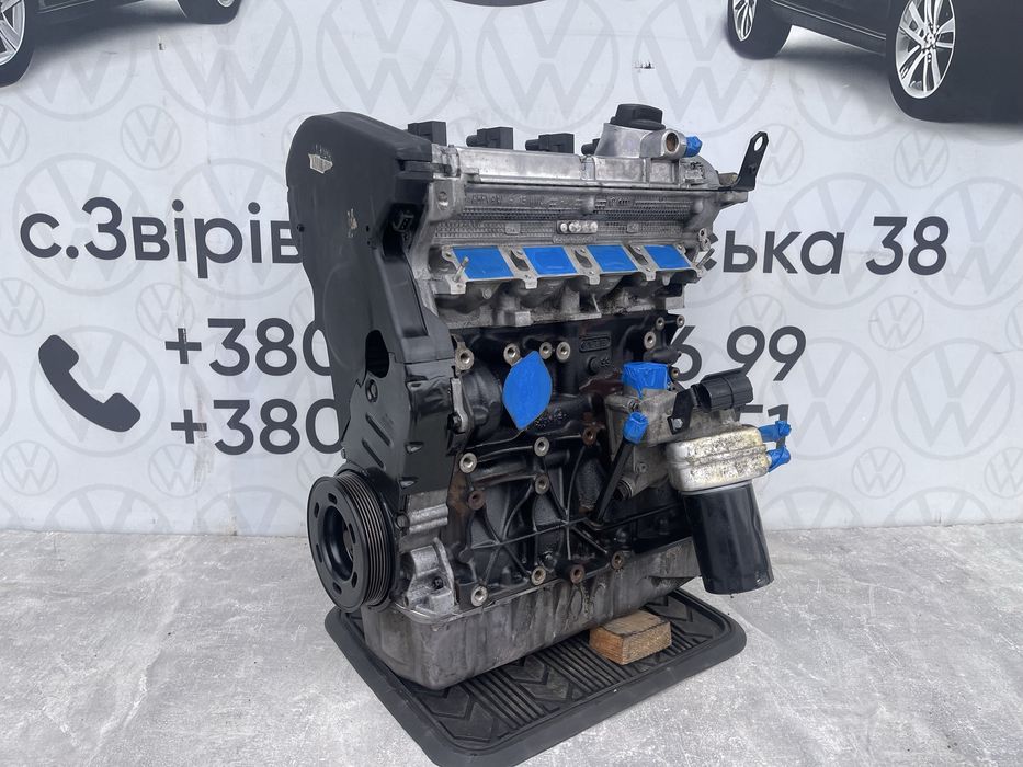 Мотор 1.8 mpi AGN 92kw 20V Golf 4 Bora двигун Шкода Сеат двигатель