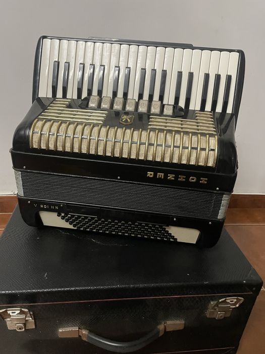 Vendo ou troco Acodeões Hohner Verdi II N e Scandalli