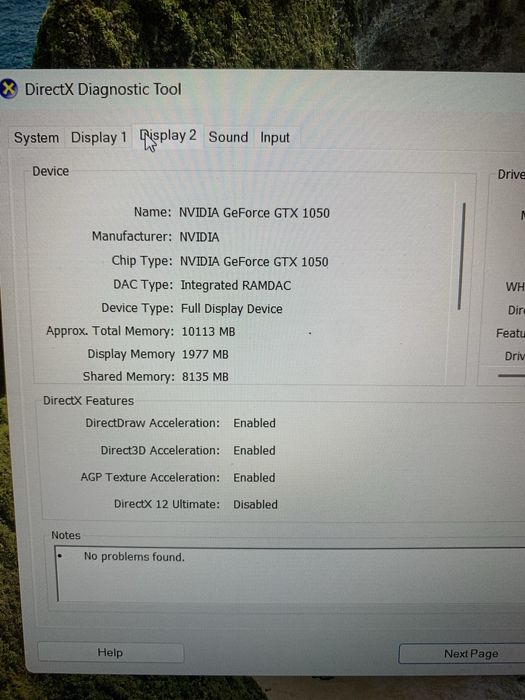 Hp Omen gtx     1050