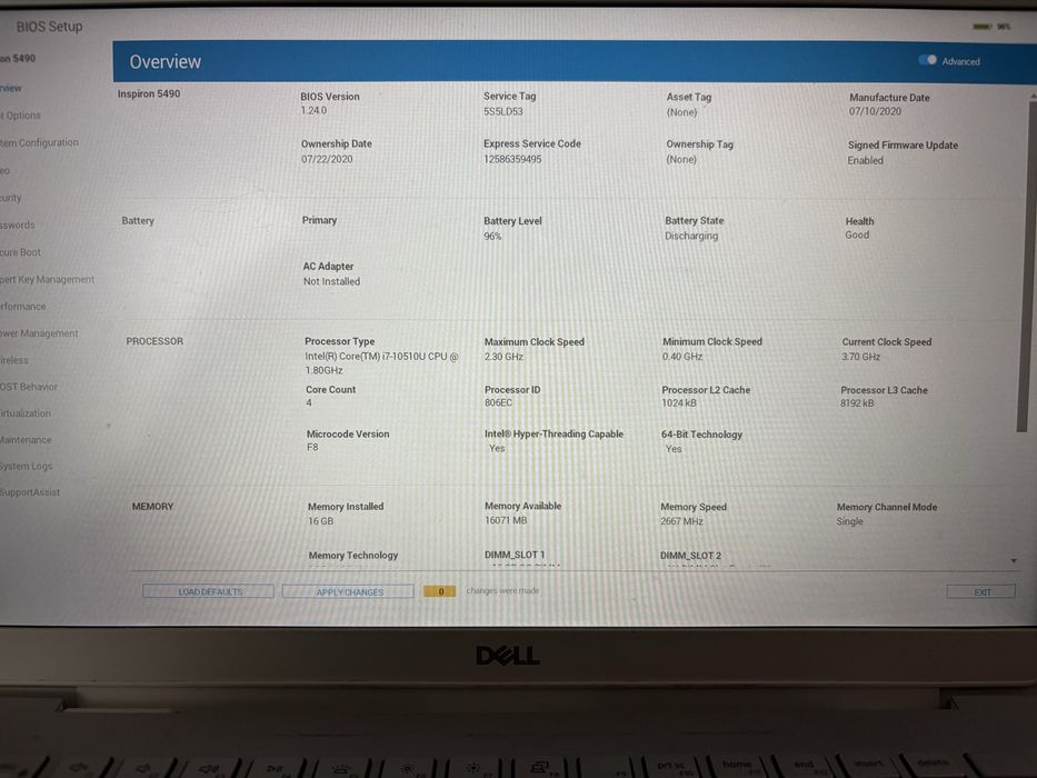 Dell Inspiron 5490
