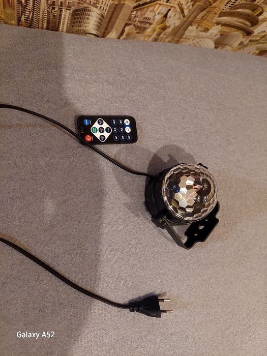 Диско шар с пультом