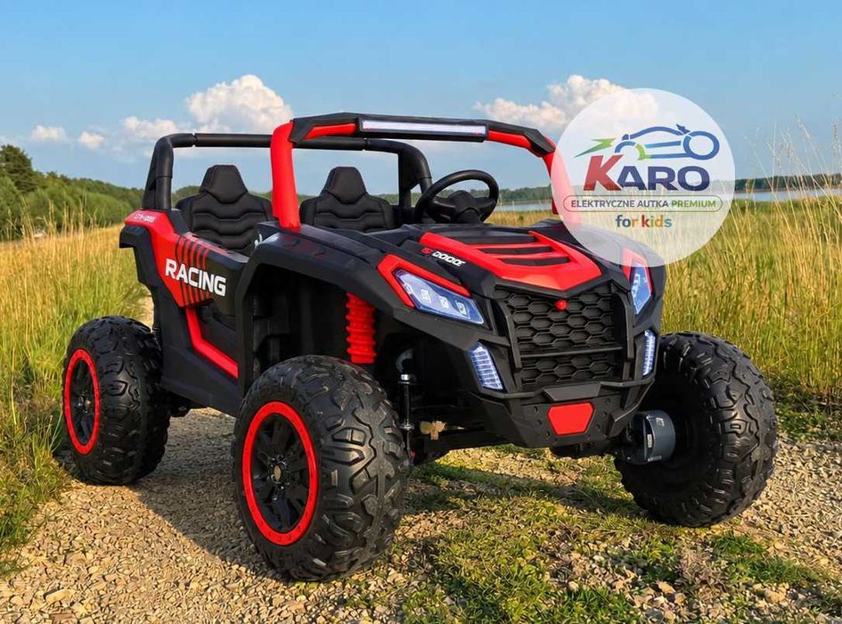 Pojazd na Akumulator Buggy ATV Racing 4x4 dla Dzieci Full LED MP3