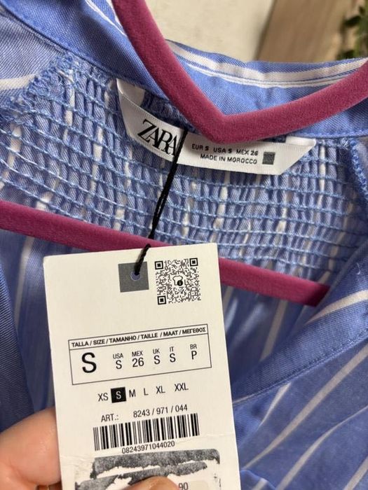 Сукня-сорочка Zara з ременем розмір S/36