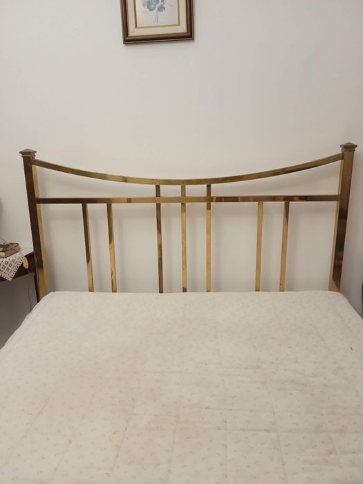 Cama antiga de latão- PARA DESOCUPAR