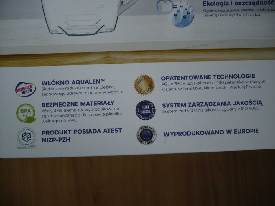 dzbanek filtrujący do wody Aquaphor