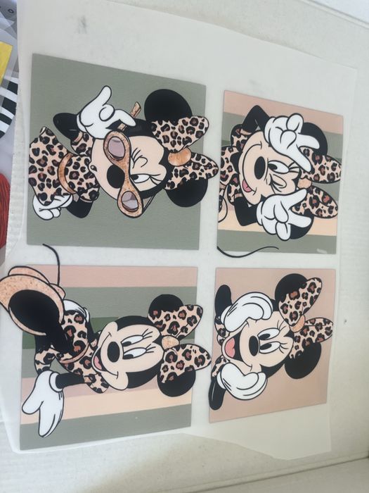 Desenhos em DTF textil
