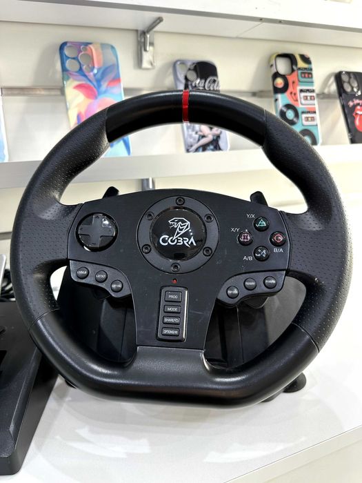 Kierownica Cobra GT900 + pedały | PC / PS3 / PS4 / Xbox One / Switch