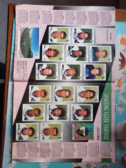 Caderneta Completa Liga Portuguesa 93/94