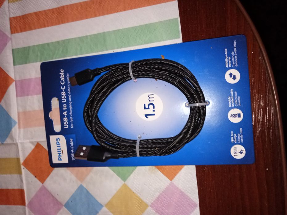 Nowy Kabel usb a - USB - c